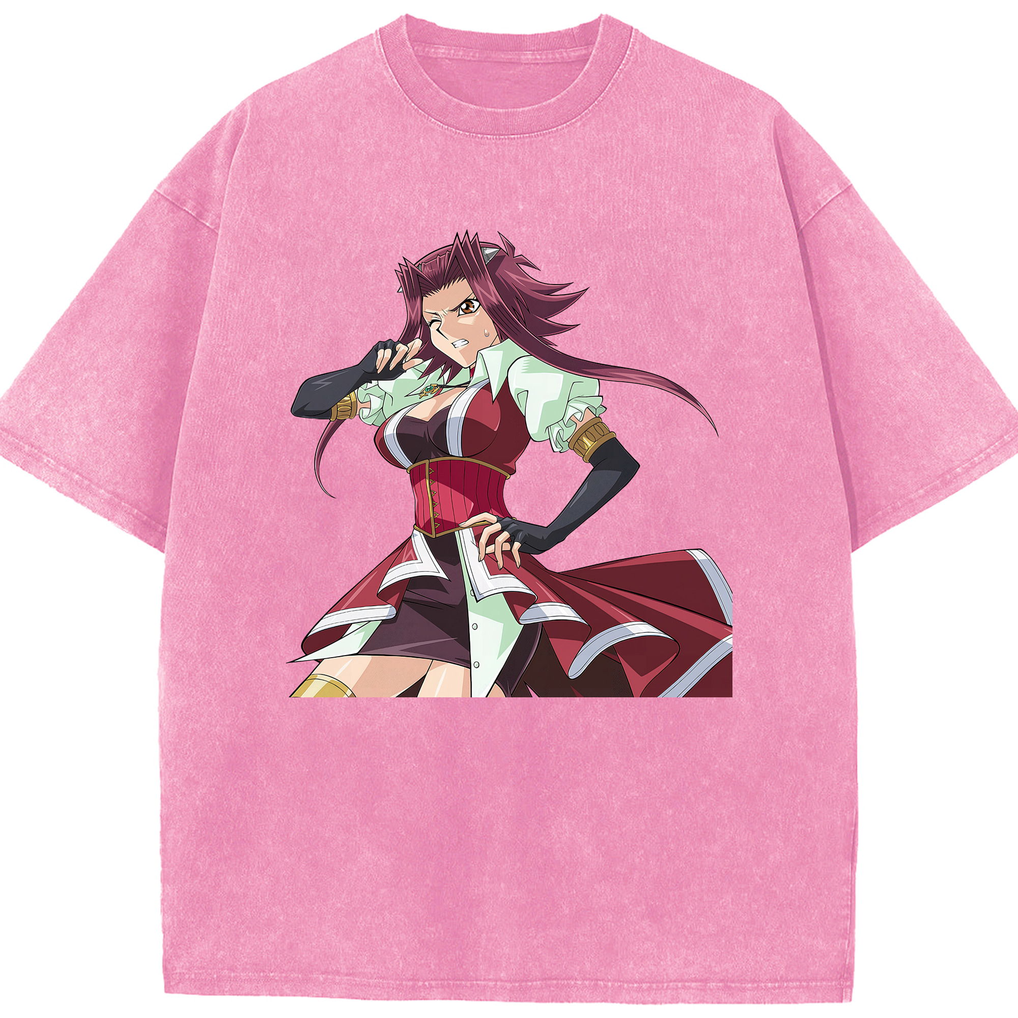（画像用） 遊☆戯☆王 Yu-Gi-Oh! 綿100% ヴィンテージ風 半袖Tシャツ（フロントプリント）